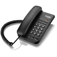 Telefone com Fio Elgin TCF 2200 com Chave de Bloqueio