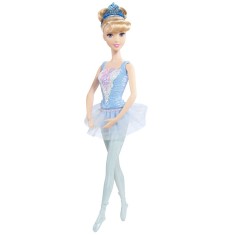 Boneca Princesas Disney Cinderela Bailarina CGF30 Mattel