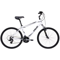 Bicicleta Caloi 21 Marchas Aro 26 Suspensão Dianteira Freio V-Brake Sport Comfort