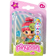 Boneca Pinypon Rosa BR186 Multikids