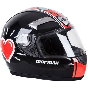 Capacete Mormaii A5009 Comely Fechado Viseira Antirrisco