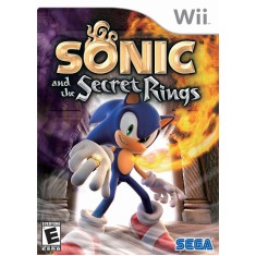 Jogo Sonic and the Secret Rings Wii Sega