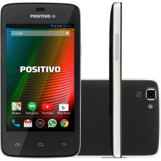 Smartphone Positivo 4GB S440 5,0 MP 2 Chips Android 4.4 (Kit Kat) 3G Wi-Fi