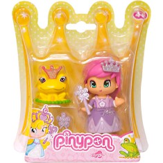 Boneca Pinypon Princesa Rosa Multikids