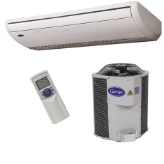 Ar Condicionado Split Piso / Teto Carrier Space 58000 BTUs Controle Remoto Frio 42XQI60C5 / 38CCI060535MC