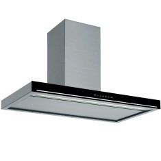 Coifa Parede Falmec Da Vinci Blade 90 cm Black KN0011IN Inox