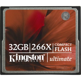 Cartão de Memória Compact Flash Kingston 32 GB CF/32GB-U2