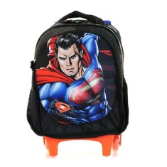 Mochila com Rodinhas Escolar Luxcel Batman E Superman IC31454SB