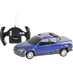 Carrinho de Controle Remoto Cks Fiat Strada 1:24