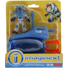 Boneco Imaginext Ataque Aéreo com Tanque Alpha BFT11/BFT12 - Mattel