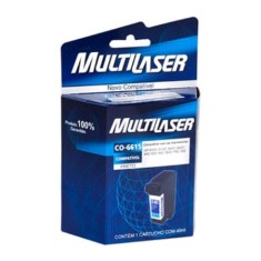 Cartucho Preto Multilaser CO015