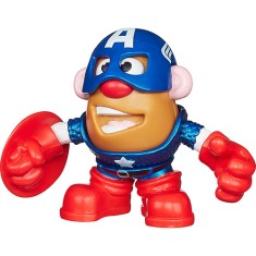 Boneco Sr. Cabeça de Batata Capitão América A7283/A8083 - Hasbro
