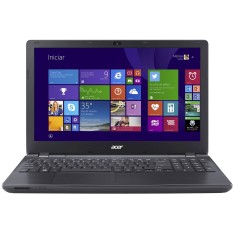 Notebook Acer Aspire E Intel Core i5 5200U 5ª Geração 4GB de RAM HD 500 GB 15,6" Windows 8.1 E5-571-52ZK