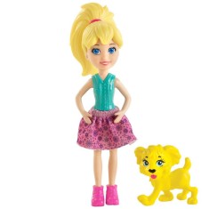 Boneca Polly com Bichinho de Estimação Mattel