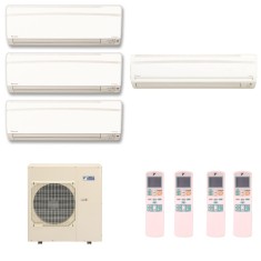 Ar Condicionado Multi Split Daikin 34000 BTUs Inverter Controle Remoto Quente/Frio 4MXS100KVM / FTXS35KVM / FTXS50KVM