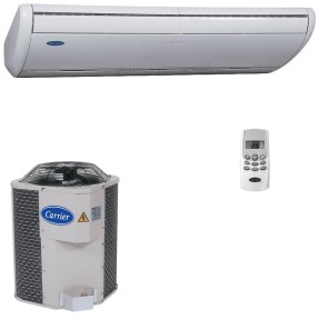 Ar Condicionado Split Piso / Teto Springer Carrier Space 30000 BTUs Controle Remoto Frio 42XQM30C / 38KCA030515MC