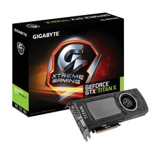 Placa de Video NVIDIA GeForce GTX Titan X 12 GB GDDR5 384 Bits Gigabyte GV-NTITANXXTREME-12GD-B