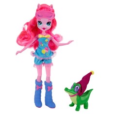 Boneca My Little Pony Esquestria Girls Pinkie Pie e Gummy Snap Hasbro