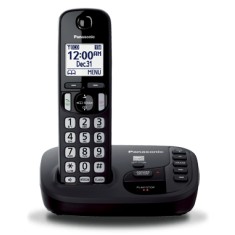 Telefone sem Fio Panasonic Secretaria Eletrônica KX-TGD220LAB