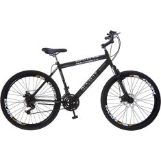 Bicicleta Mountain Bike Colli Bikes Renault 21 Marchas Aro 26 Suspensão Dianteira Freio a Disco Sport 550