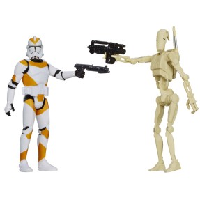 Boneco Clone Trooper Battle Droid Star Wars A5232/A5228 - Hasbro