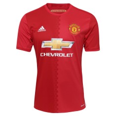 Camisa Torcedor Manchester United I 2016/17 sem Número Adidas