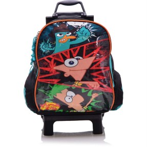 Mochila com Rodinhas Escolar Dermiwil Phineas e Ferb Phineas e Ferb 19476