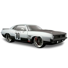 Carrinho de Controle Remoto Maisto Plymouth Hemi Cuda 1970 1:24