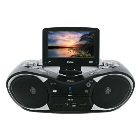 DVD Player Portátil Tela 7" Karaokê PB150 Philco