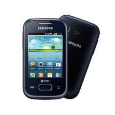 Smartphone Samsung Galaxy Pocket Plus Duos S5303 Câmera 2,0 MP Desbloqueado 2 Chips 4GB Android 4.0 (Ice Cream Sandwich) 3G Wi-Fi