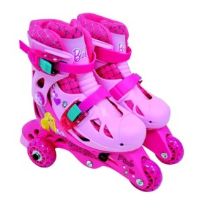 Patins 3 rodas Barbie Barão Toys 3 Rodas