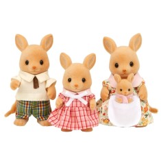 Boneca Sylvanian Families Família dos Cangurus Epoch