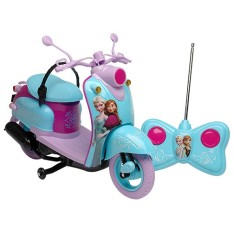 Moto de Controle Remoto Candide Frozen Motoneta