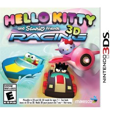 Jogo Hello Kitty and Sanrio Friends 3D Racing Majesco Entertainment Nintendo 3DS