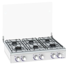Fogão de Mesa Venax 6 Bocas Acendimento Automático Grand Petit