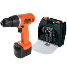 Kit Furadeira / Parafusadeira 3/8 Black&Decker - CD121K100