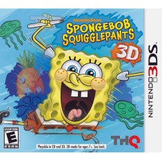 Jogo Bob Esponja Calça Quadrada THQ Nintendo 3DS