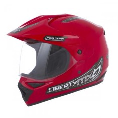 Capacete Protork MX Pro Vision CAP-150 Off-Road com viseira