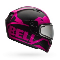 Capacete Bell Qualifier Snow Fechado Viseira Antirrisco