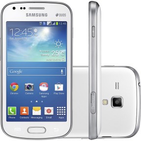 Smartphone Samsung Galaxy S Duos 2 S7582 4GB 5,0 MP 2 Chips Android 4.2 (Jelly Bean Plus) Wi-Fi 3G