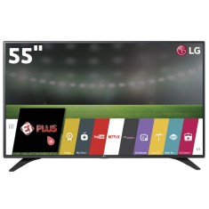 Smart TV TV LED 55" LG Full HD Netflix 55LH6000 3 HDMI