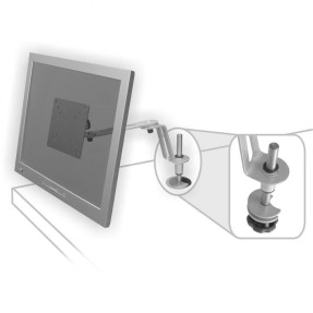 Suporte para Monitor Mesa Articulado 10" a 17" Multivisão LCD FLEX-Slim