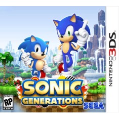 Jogo Sonic Generations Sega Nintendo 3DS