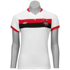 Camisa Jogo Atlético Paranaense Feminina II 2011 com Número Umbro