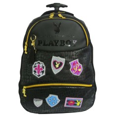 Mochila com Rodinhas Santino Playboy G PBC600201