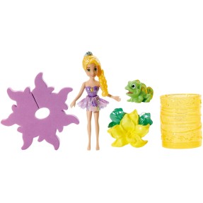 Boneca Princesas Disney Mini Bolsa Diversão na Água Rapunzel Mattel