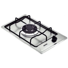 Cooktop Tramontina Perfecta Dominó 1 Boca Acendimento Superautomático Acabamento Inox 1GX Tri 30