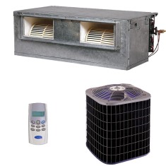 Ar Condicionado Split Duto Carrier Versatile 48000 BTUs Controle Remoto Quente/Frio 42BQA048510KC / 38CQD048535MC