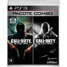 Jogo Combo Call of Duty Black Ops e Black Ops II PlayStation 3 Activision