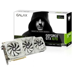 Placa de Video NVIDIA GeForce GTX 1070 8 GB GDDR5 256 Bits Galax 70NSH6DHL2SH